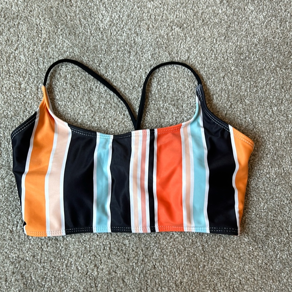 Striped Bikini top